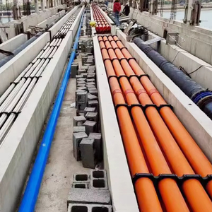 Kırmızı mavi renk kodlu PVC boru 25mm 32mm yüksek basınç yüksek görünürlük güvenlik boru etiketleri elektrik sistemleri için faz - Product Image 2