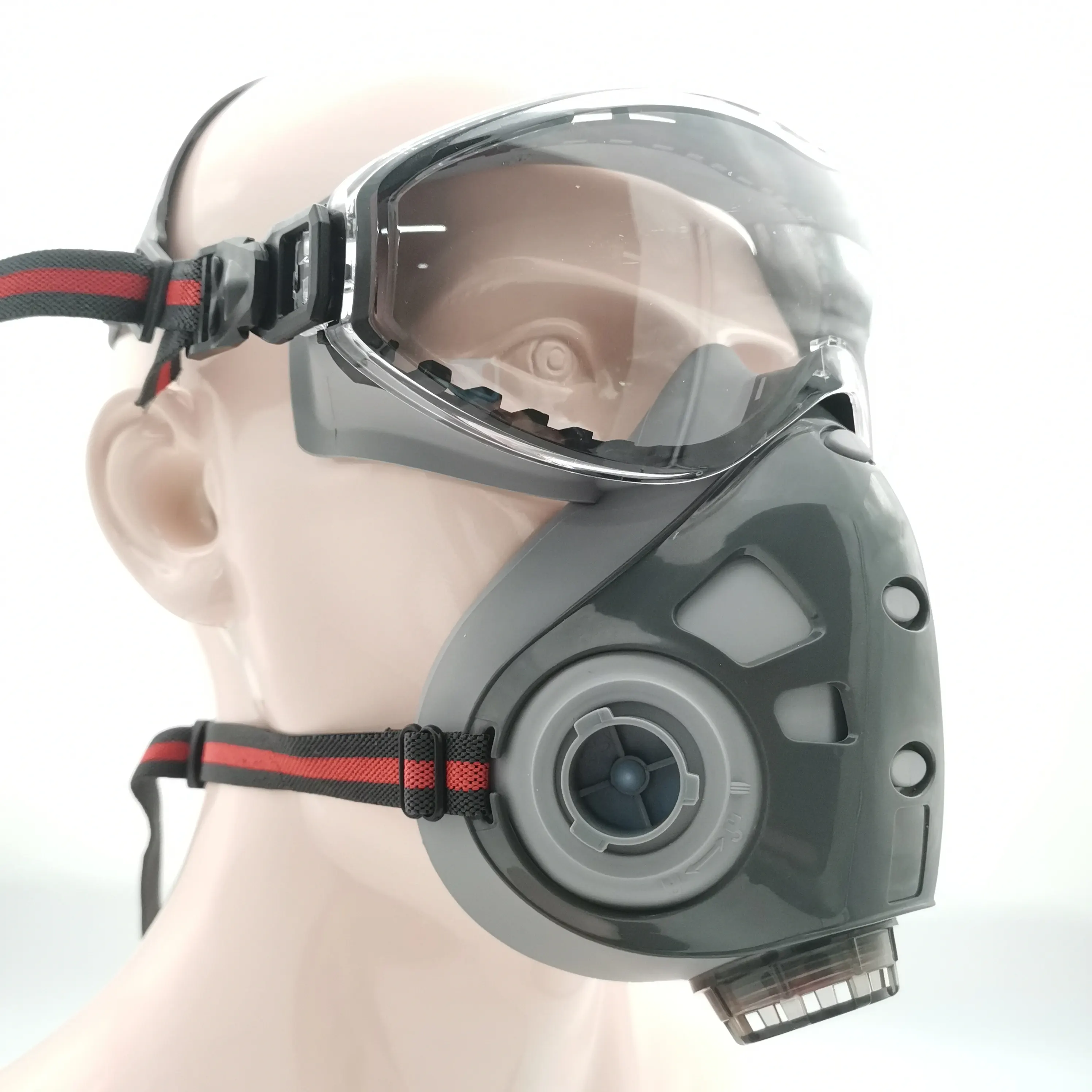 Epi PLUS, vente en gros, demi-masque facial à gaz, respirateur pour la pulvérisation de Pesticides industriels chimiques avec lunettes