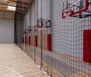 Naylon/HDPE futbol/futbol/tenis/kriket/beyzbol için özelleştirilmiş güvenlik ağı - Product Image 1