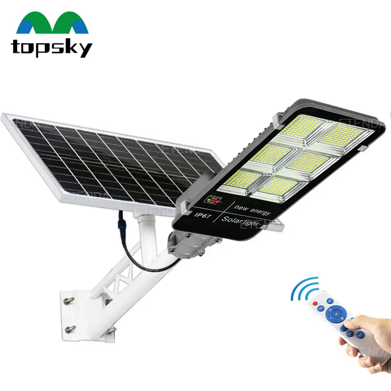 Alimentation solaire, prix du fabricant, imperméable Ip67, LED d'extérieur, lampadaire solaire