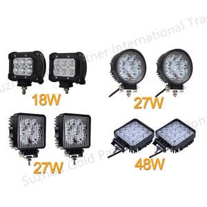27w9LED LED作業灯ラウンド通常照明45mm厚11*12.8*4.5CM DL353 - Product Image 4