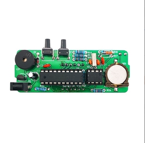 Multifunktion ales Digitaluhr-Kit Einzel chip Elektronische Uhr Temperatur Datum Anzeige DIY Schweißen - Product Image 4