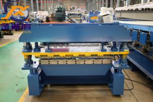 Tốc độ cao hình thang ibr tấm lợp máy kim loại dập nổi cuộn hình thành máy tùy chỉnh - Product Image 2