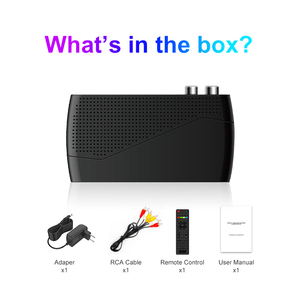 DVB-T2 sintonizzatori digitali TV H264 FTA MINI Set-top Box Free to Air MeeCast decoder dvb-t2 supportare Multi lingue STB - Product Image 6