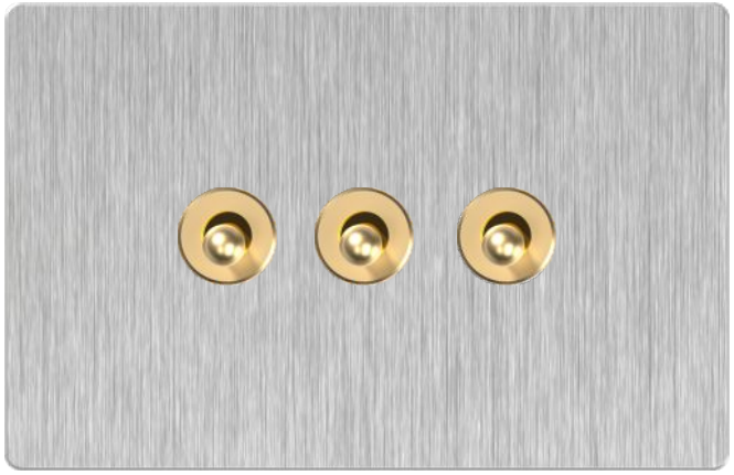 C1-005 Interruttore 3 Moduli 1 Via