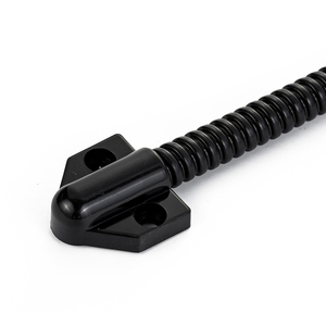 Off-The-Shelf Slimme Deurslot Zwarte Roestvrijstalen Deurlus Blootgestelde Kabels Beschermen Gepantserde Deurlus - Product Image 4