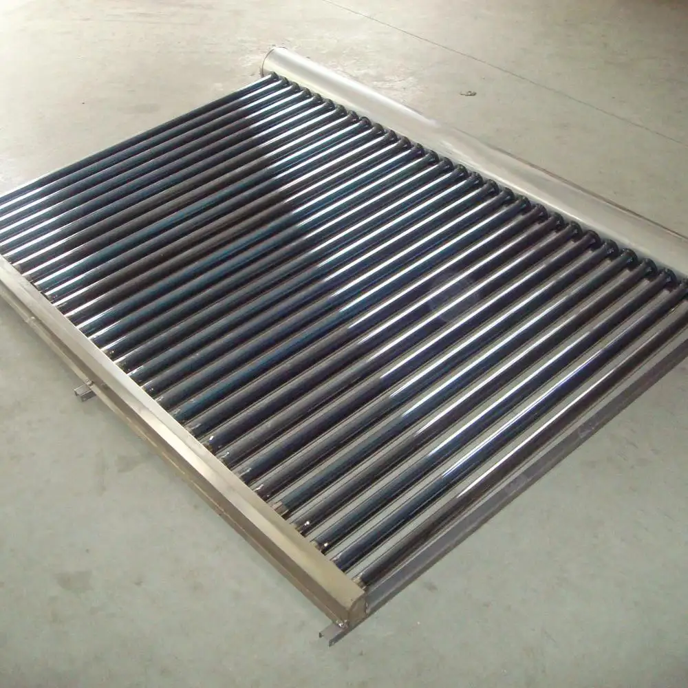 30 tubes project no pressure vacuum tube solar collector