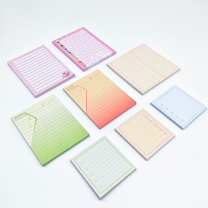 Bloc de notas personalizado al mejor precio, Bloc de notas de papelería para estudiantes, Bloc de notas con logotipo, venta al por mayor, notas adhesivas para oficina - Product Image 5