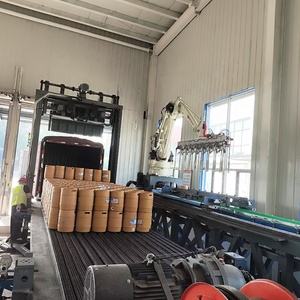 Sistema de descarga de carga de camiones Boyang plataforma de carga automática máquina de carga de contenedores