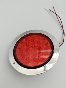 DC10V-30V防水IP65螺旋底座4英寸发光二极管卡车拖车灯12v越野多功能危险警告反射器全新 - Product Image 6