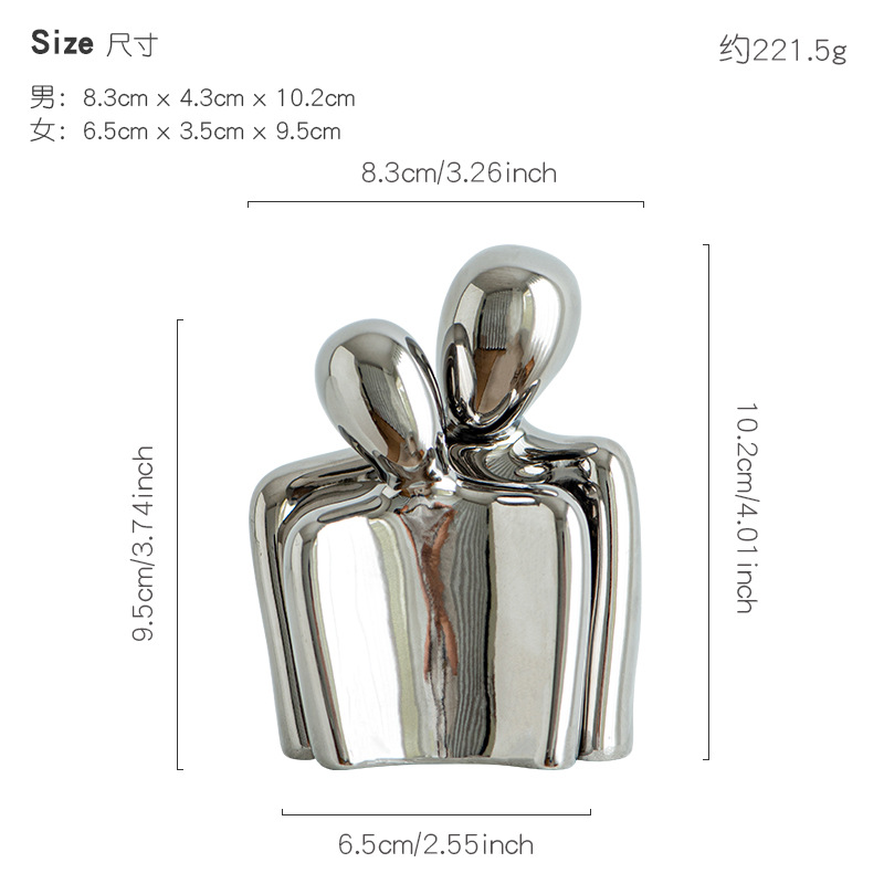 Silver(Hug a couple)