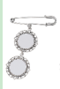 JS077 Broche redondo