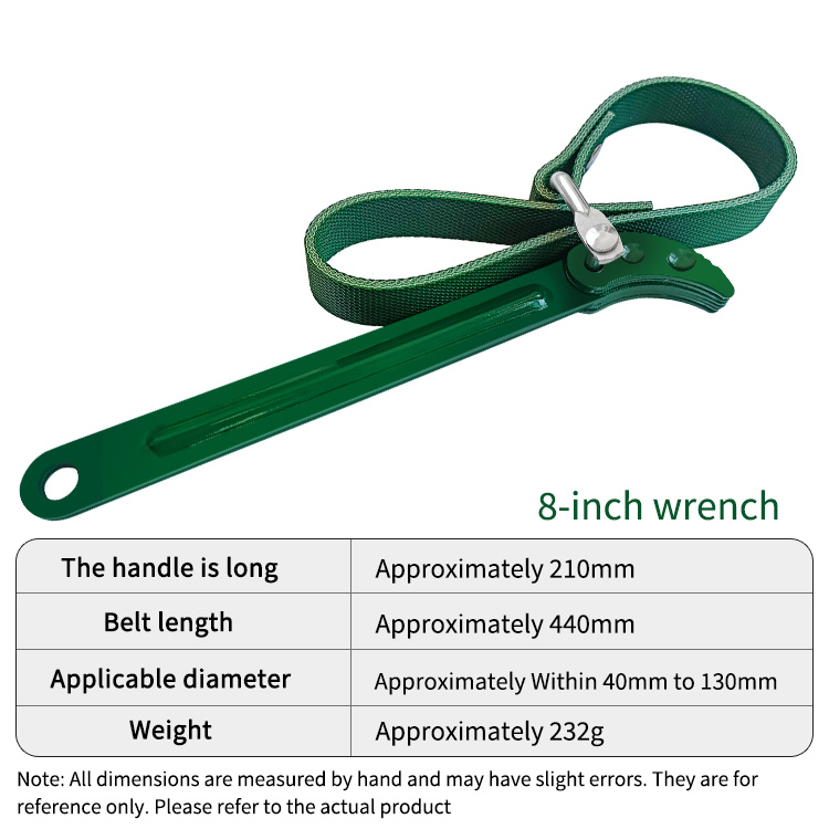 Belt filter wrench