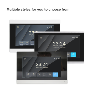 Sistema de intercomunicación de 4 vías, intercomunicador multipuerta para apartamentos, vídeo de 4 cables