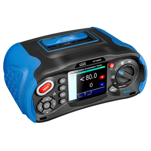 เครื่องทดสอบการติดตั้งมัลติฟังก์ชั่นแบบ DT-6650ที่มีค่าโอห์มต่ำ, ความต่อเนื่อง, ความต้านทานลูป, เครื่องทดสอบความต้านทานการทดสอบ RCD - Product Image 3