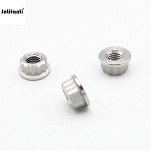 סגסוגת טיטניום כסוף כחול Ti-6Al-4V gr.5 מצב חדש m10 12 נקודת אגוז מפלון מסין