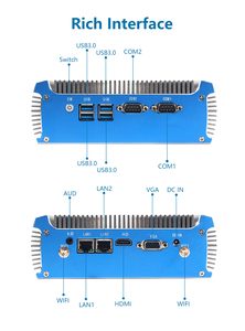 2022畅销I3 i5第5代CPU薄客户端办公室紧凑型迷你PC WIFI微型廉价迷你电脑 - Product Image 5