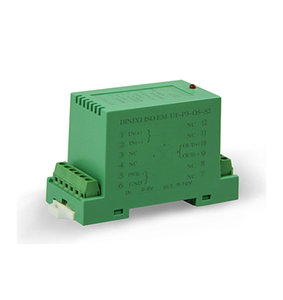Convertidor analógico de pulso RPM para automatización de monitoreo de velocidad de motor 200mV-50V Entrada 0-24V Equipo eléctrico de salida aislada