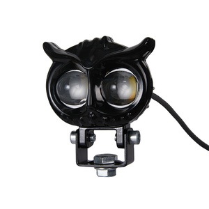 Baykuş motosiklet lambası s yeni stil mini dönüş sinyali motosiklet lambası çift renk koşu 12V evrensel LED motosiklet - Product Image 1