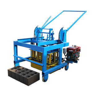 Máquina manual de bloques de construcción para qmy4-45, máquina de fabricación de bloques hueca de hormigón para poner huevos, a precio barato - Product Image 2