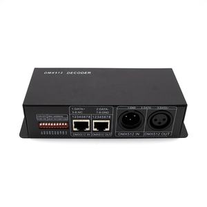 4-канальный Регулятор диммера RGBW DMX освещения проекта DMX 512 декодер для сценического освещения - Product Image 2