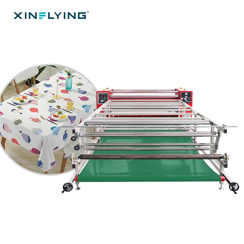 Máquina de impresión por transferencia de calor de telas XinFlying de 420mm para impresora de sublimación de impresión de tela de alta productividad