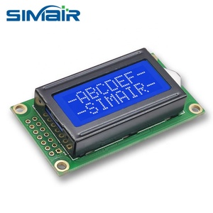 Modulo Display Lcd 0802 con Display LCD con carattere da 1.6 pollici modulo Display LCD con retroilluminazione a LED 8x2 - Product Image 4