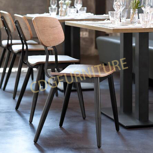 2023 Popular Modern Design Bent Plywood Seat Dining Chair Triumph Restaurant Cafe Sean Dix <strong>Copine</strong> Wooden Seat Chair