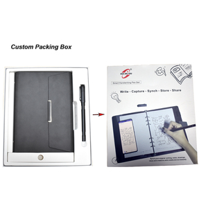 Custom Logo A5 Smart Digital Pen Notebook Dot Matrix Pen <strong>With</strong> Digital <strong>Stylus</strong> for <strong>Writing</strong> Paper Cover Smartpen SDK Gift Notebook - Product Image 4