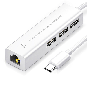 4 in 1 USB 2.0 Hub for Laptop <strong>Adapter</strong> PC <strong>Computer</strong> PD Charge 4 Ports Dock Station RJ45 <strong>Notebook</strong> Type C Splitter - Product Image 1
