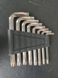 RL el aracı OEM metrik ve deniz standart kısa kol 8 adet alyan anahtarı takımı Allen anahtarı anahtar seti - Product Image 6