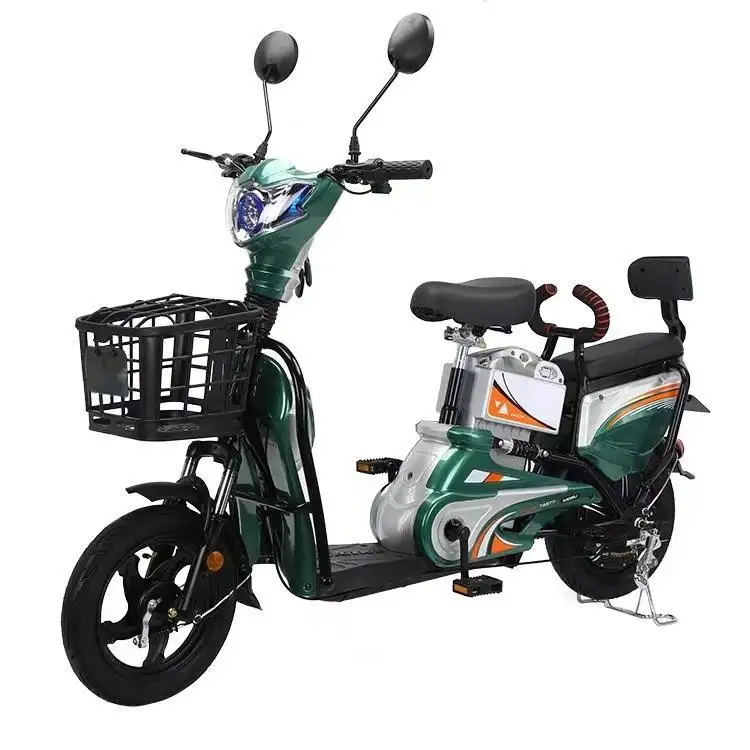 Scooter ebike adulto cidade elétrica e bicicleta alta potência bicicleta elétrica dupla é durável