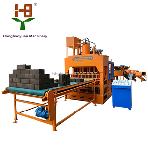 Mesin-Bloque de tierra ecológico de hby7-10, máquina automática de bloques de enclavamiento ecológico - Product Image 3