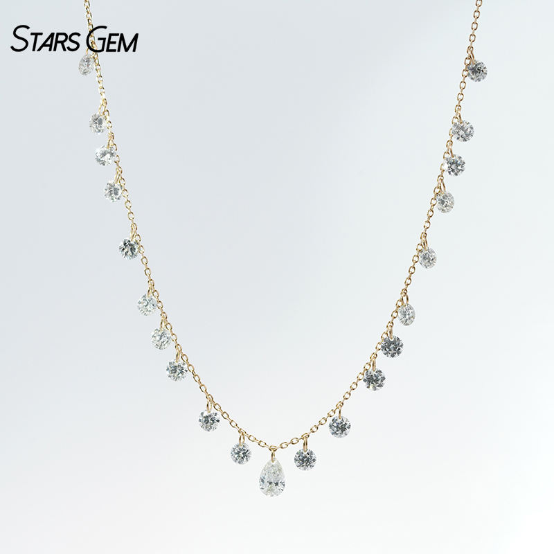 18K Yellow Gold+3.09ct(PS/4*6mm-1p + RD/3.3mm-20p)