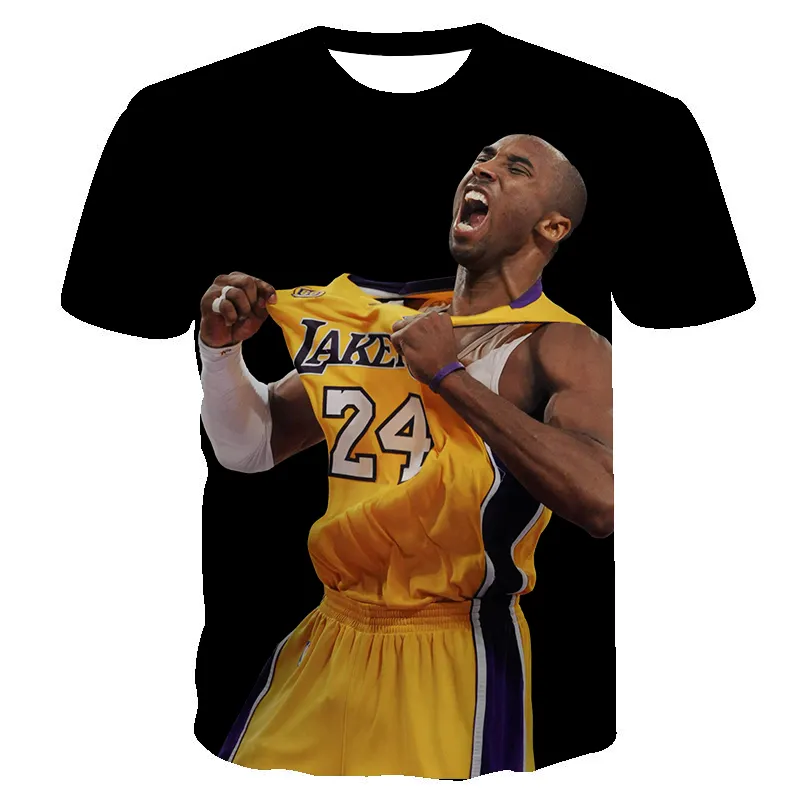 NB a kob – T-Shirt imprimé 3D en Jersey Bryant, T-Shirt personnalisé, chemise de basket-ball, Super Star, KB