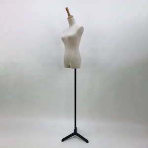 便宜的工厂价格乔安面料人体模特女文胸内衣展示人体模特批发木制手臂蛋头男