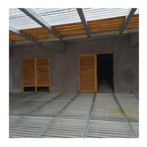 Galvanized GI Oilfield Decorative <strong>Steel</strong> <strong>Grating</strong> Walk Lattice Bridge Frame Trench Drain Warehouses Welding Service Iron Material