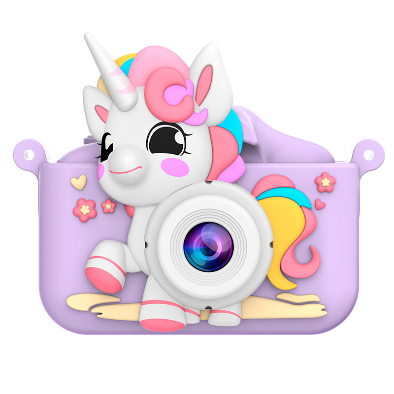 Cloud horse purple (hd double photograph) no memory card