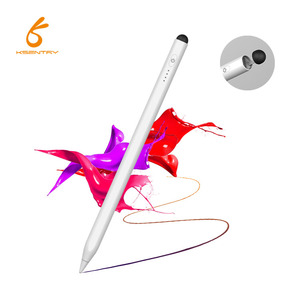 IOS/Android用ユニバーサル容量性スタイラススマートペンIPad用メタルタッチスクリーンペン/描画用電話ペン - Product Image 1