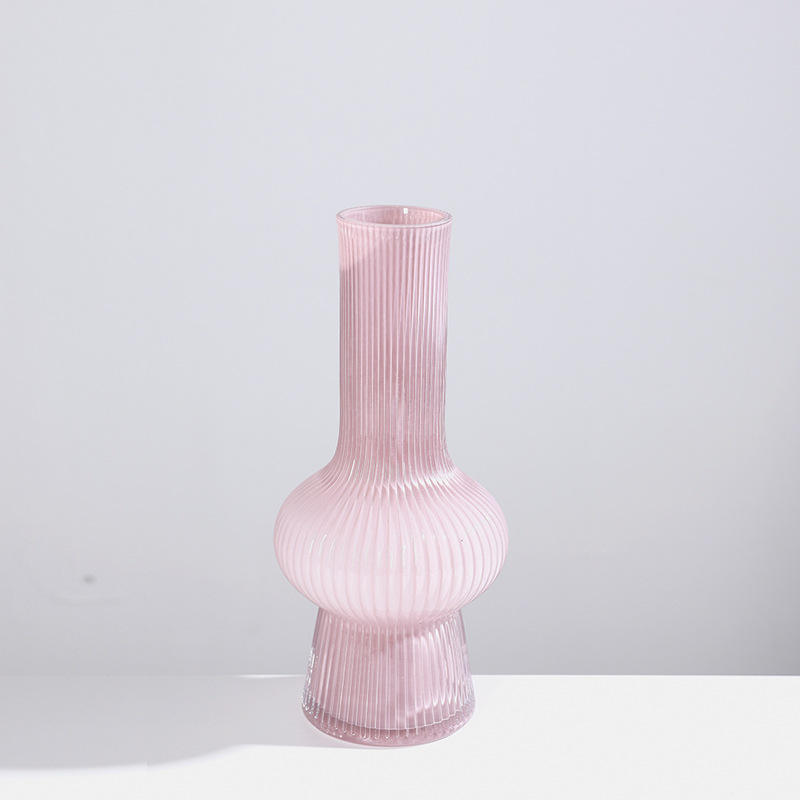 Mouth 5.5* diameter 12.5* height 26/pink