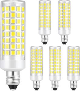 E11 LED ampuller 5W eşdeğer 50W 60W halojen ampuller AC 120V dim 660LM Mini Mini şamdan baz LED ışık lamba - Product Image 1