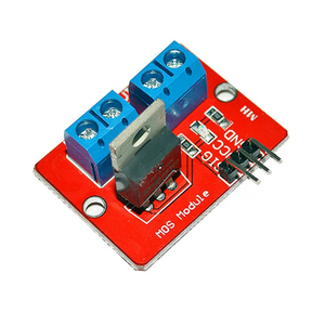 0-24V Top Mosfet Button IRF520 MOS Driver Module For MCU ARM Raspberry pi - Product Image 5