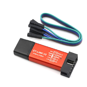 Vendita calda Stlink ST-Link V2 Mini STM8 STM32 simulatore scarica programmazione programmatore con cavo di copertura