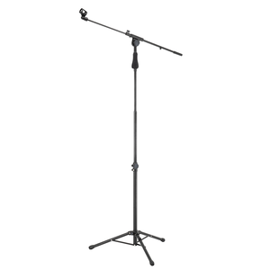マイクシングルヘッドスタンドフロアマイクスタンドポール高さ調整ダブル輸送3本脚スタンド - Product Image 4