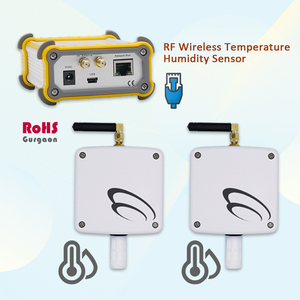 Sensor de temperatura y humedad para sala de servidores 2 juegos Sistema de sensores de humedad de temperatura inalámbrico industrial - Product Image 2