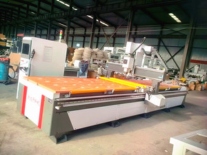 Máquina enrutadora CNC de 2 mesas de trabajo Máquina cortadora CNC con velocidad rápida y alta precisión - Product Image 6