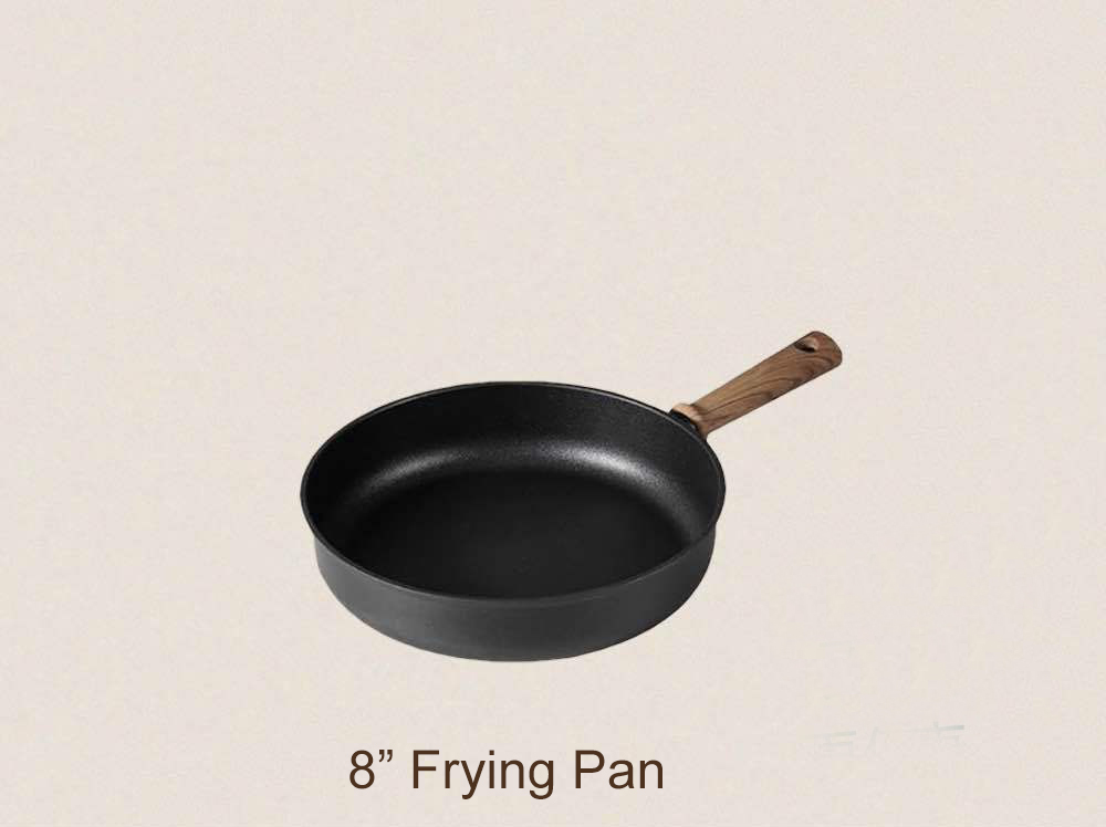 Poêle à frire 8''-noire