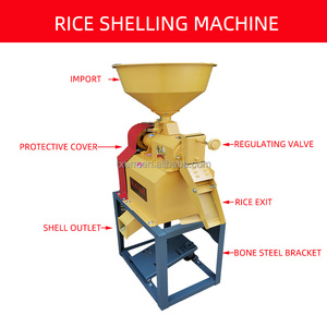 Tingxiang çok fonksiyonlu küçük mini pirinç değirmeni paslanmaz çelik darı soyma makinesi mısır öğütme makine benzinli dizel - Product Image 3
