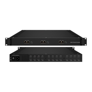 8/16/24 HD MI zu SRT RTMP HTTP HLS IP Encoder MPEG-4 AVC/H.264 Video Audio Encoder für IP Broadcasting - Product Image 1