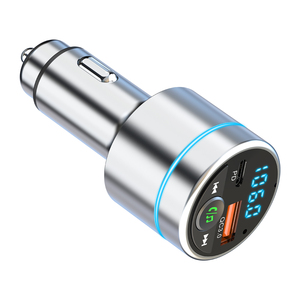 Vendita calda per Kit auto Bluetooth telecomando caricabatterie per auto USB Wireless FM trasmettitore dotato di ricarica Stereo caricatore del telefono - Product Image 4